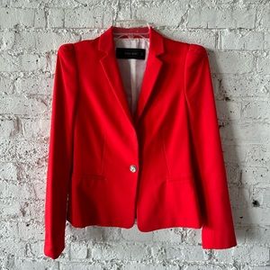 Zara One Button closure Collar blazer